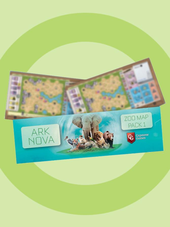Ark Nova: Zoo Map Pack 1 (2 Map pieces)