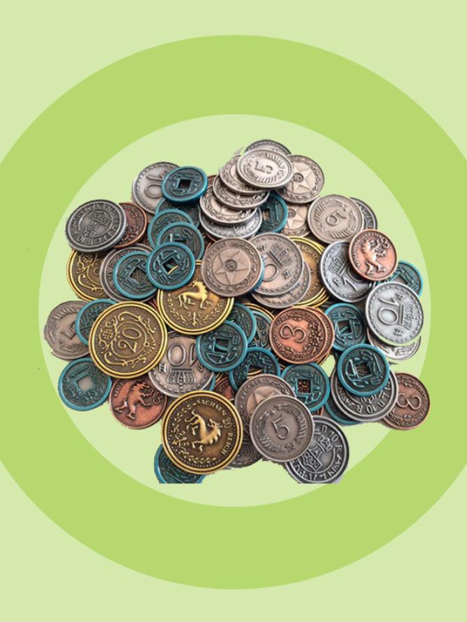 Scythe Metal Coins