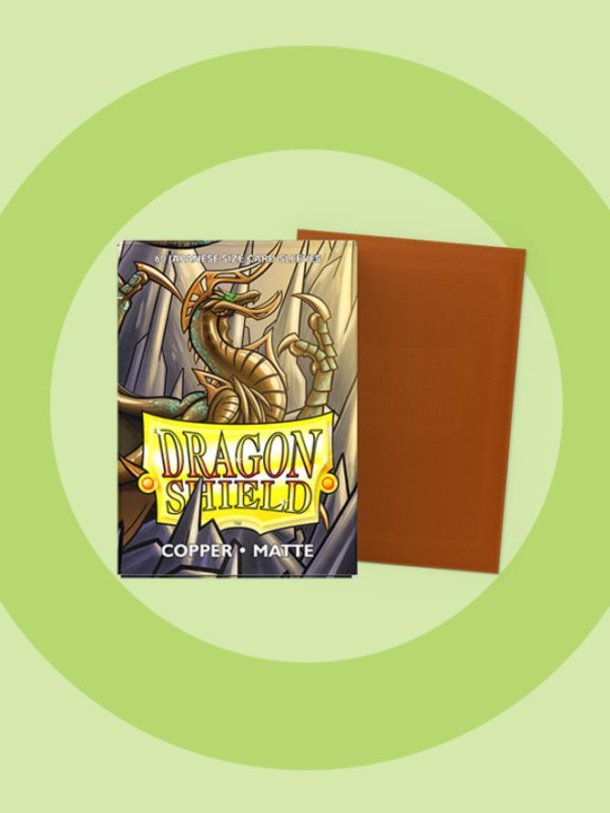 Sleeves: Dragon Shield - Japanese Size - Matte (x60) (Copper)