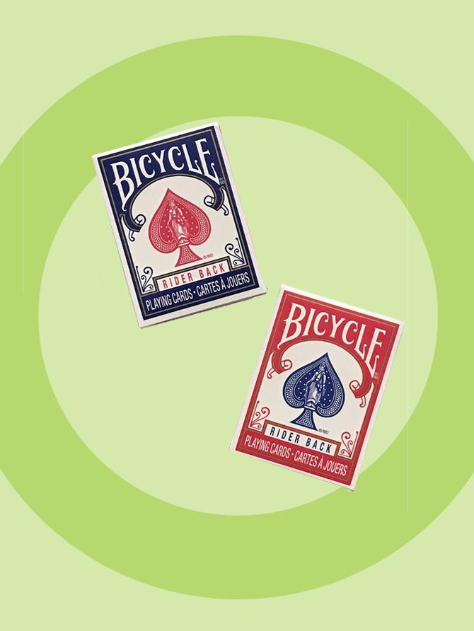 Playing Cards: Bicycle - Mini Red and Blue set
