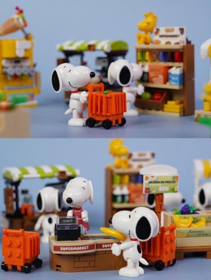 Snoppy Dog Small Market 8 Puzzles