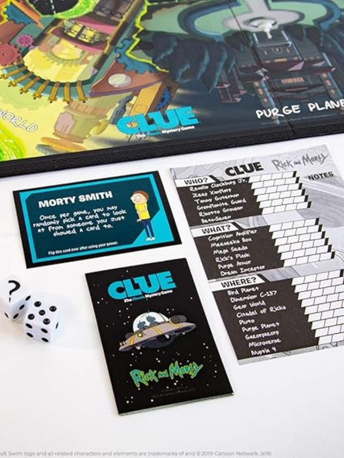 Clue Rick and Morty