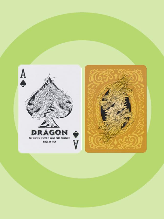 Playing Cards: Bicycle - Dragon Gold
