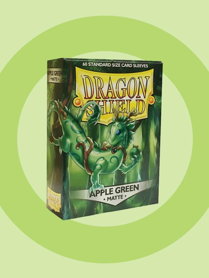 Sleeves: Dragon Shield - Standard - Matte (x60) - Apple Green