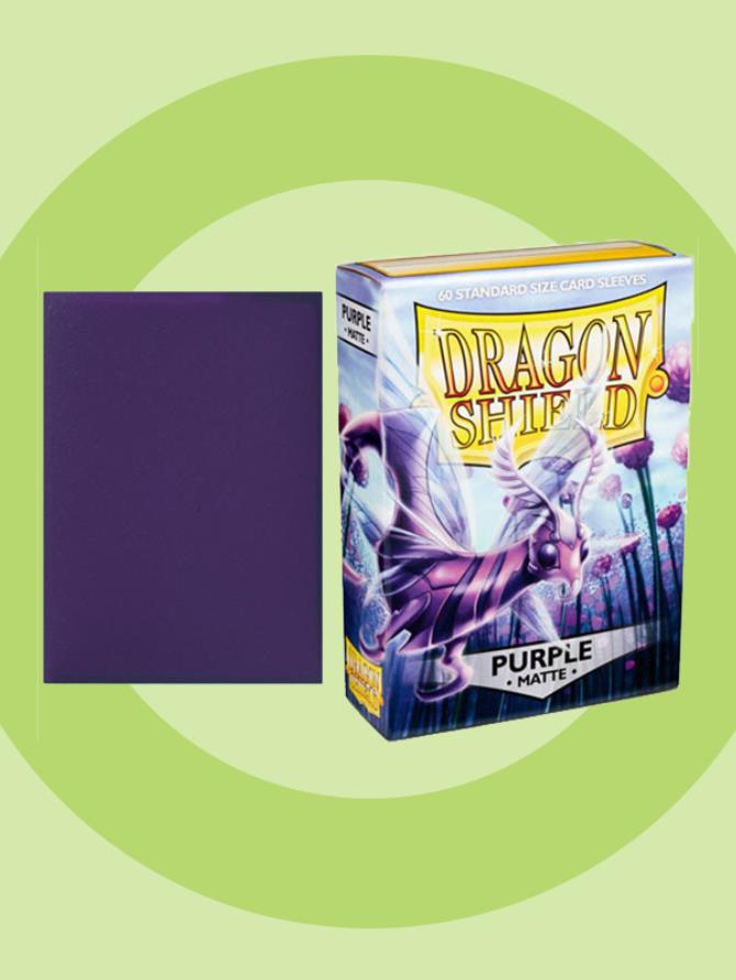 Sleeves: Dragon Shield - Standard - Matte (x60) - Purple