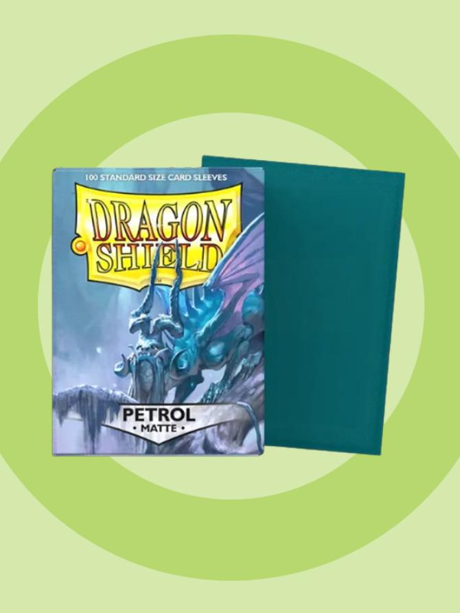 Sleeves: Dragon Shield - Standard - Matte (x100) - Petrol