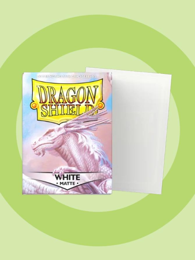 Sleeves: Dragon Shield - Standard - Matte (x100) - White