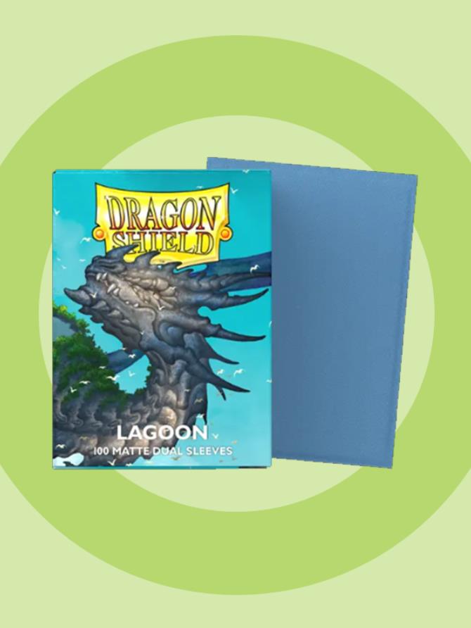 Sleeves: Dragon Shield - Standard - Dual Matte (x100) - Lagoon
