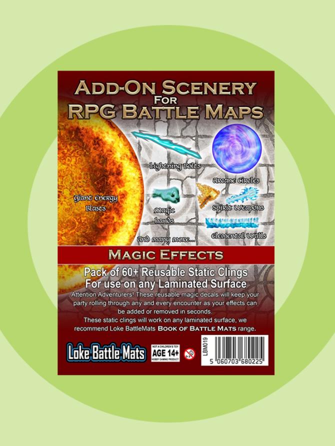 RPG Battle Maps: Add-on Scenery - Magic Effects