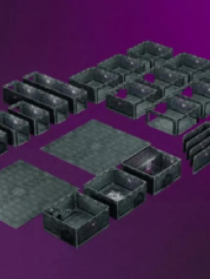 Upzone - The Pop Up Wargaming & RPG Terrain System Dungeon Zone with KS Tiles