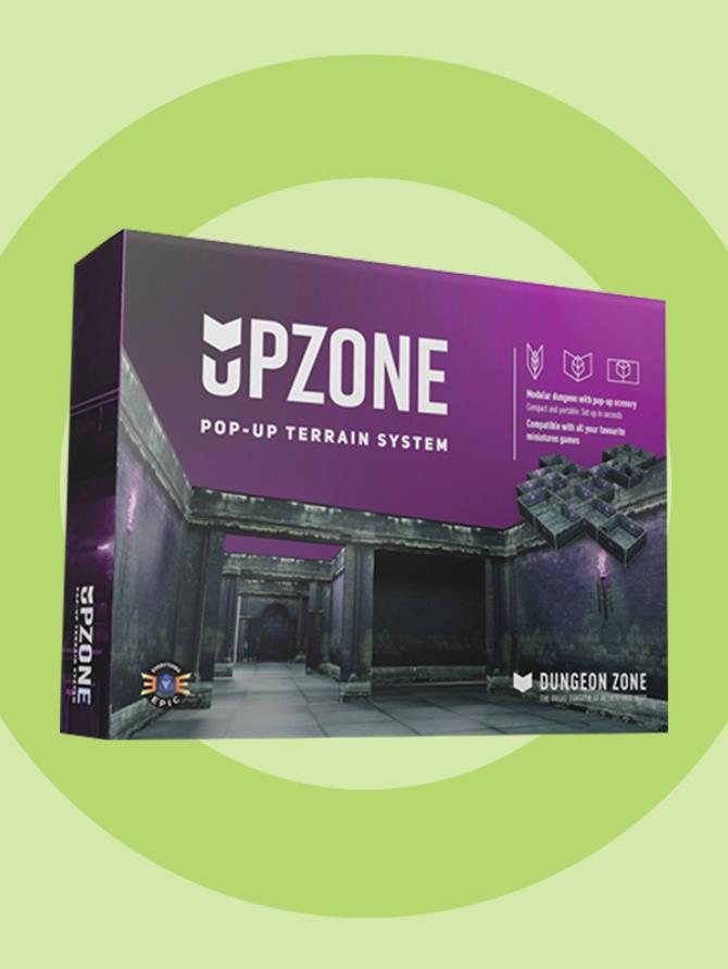 Upzone - The Pop Up Wargaming & RPG Terrain System Dungeon Zone with KS Tiles