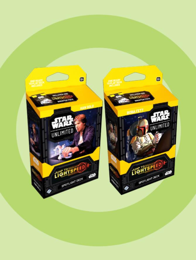 Star Wars: Unlimited - Jump to Lightspeed Spotlight Deck (Set of 2)