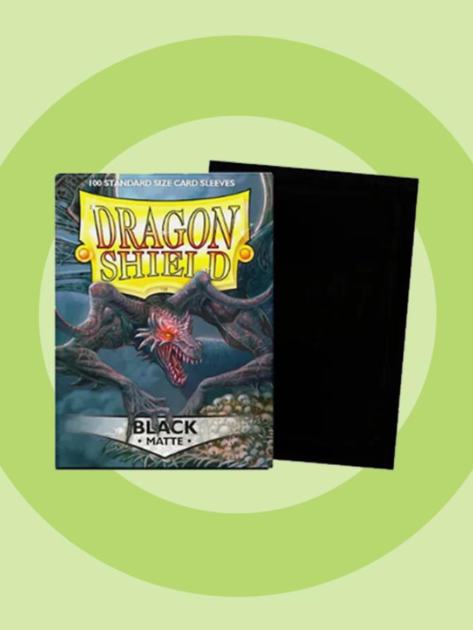 Sleeves: Dragon Shield - Standard - Matte (x100) - Black