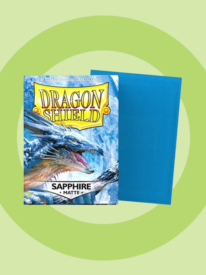 Sleeves: Dragon Shield - Standard - Matte (x100) - Sapphire