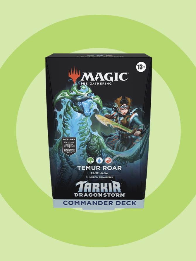 MTG: Tarkir: Dragonstorm - Temur Roar Commander Deck