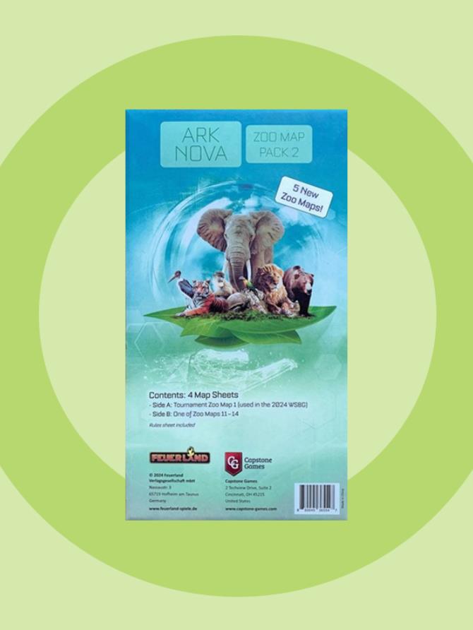 Ark Nova - Zoo Map Pack 2