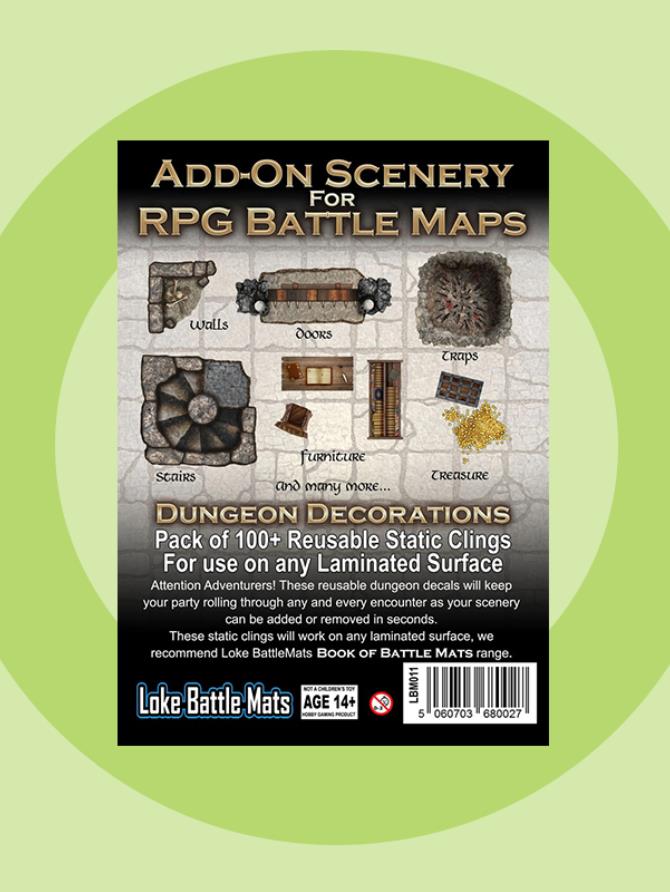 RPG Battle Maps: Add-on Scenery - Dungeon Decorations
