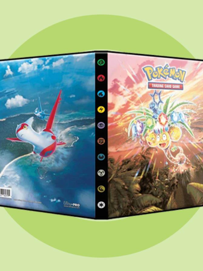 Pokemon Portfolio: Ultra PRO - 4-Pocket Portfolio - Scarlet & Violet - Surging Sparks