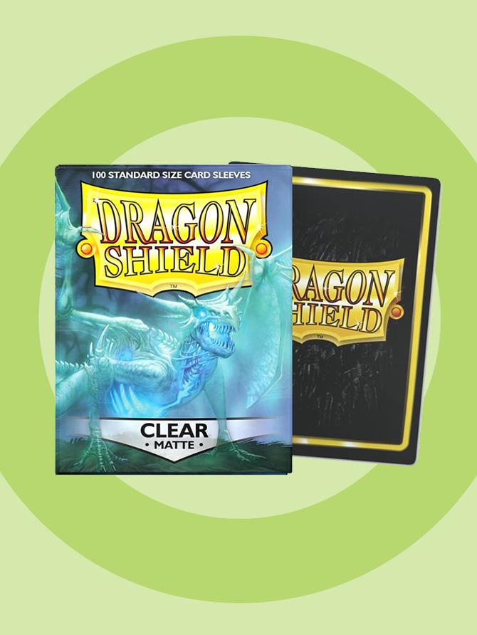 Sleeves: Dragon Shield - Standard - Matte (x100) - Clear