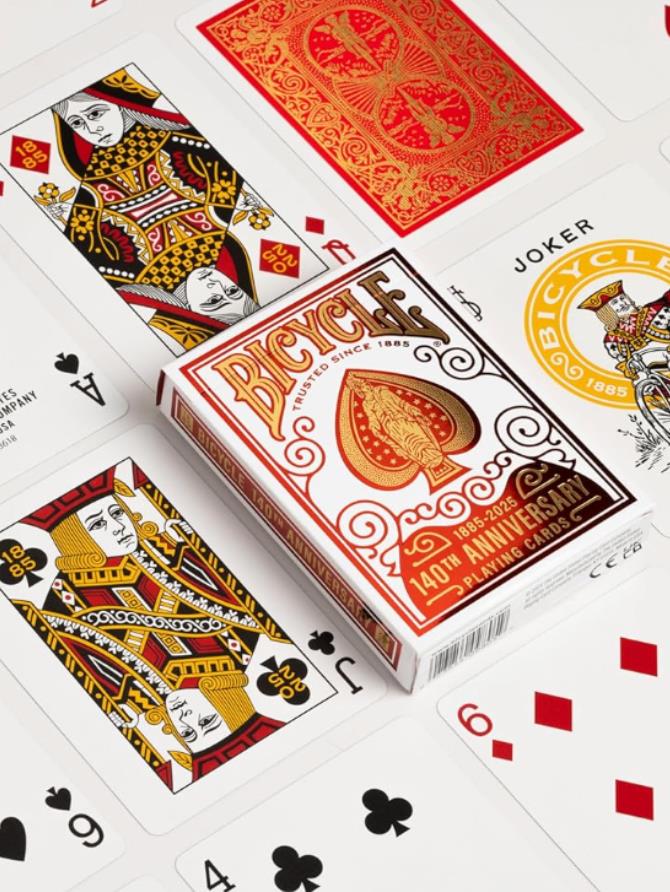 Playing Cards: Bicycle - 140th Anniversary Ed.