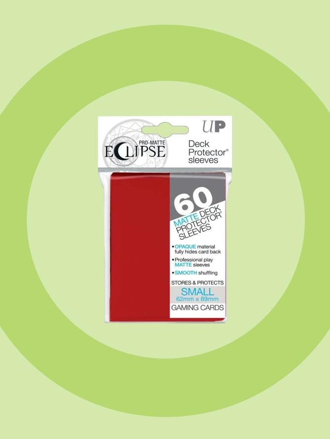 Sleeves: Ultra PRO - Small - PRO-Matte Eclipse (x60)- Apple Red