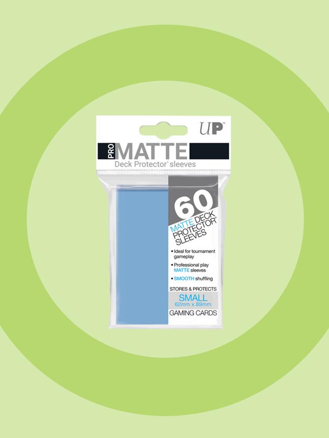 Sleeves: Ultra PRO - Small - PRO-Matte Eclipse (x60)- Sky Blue