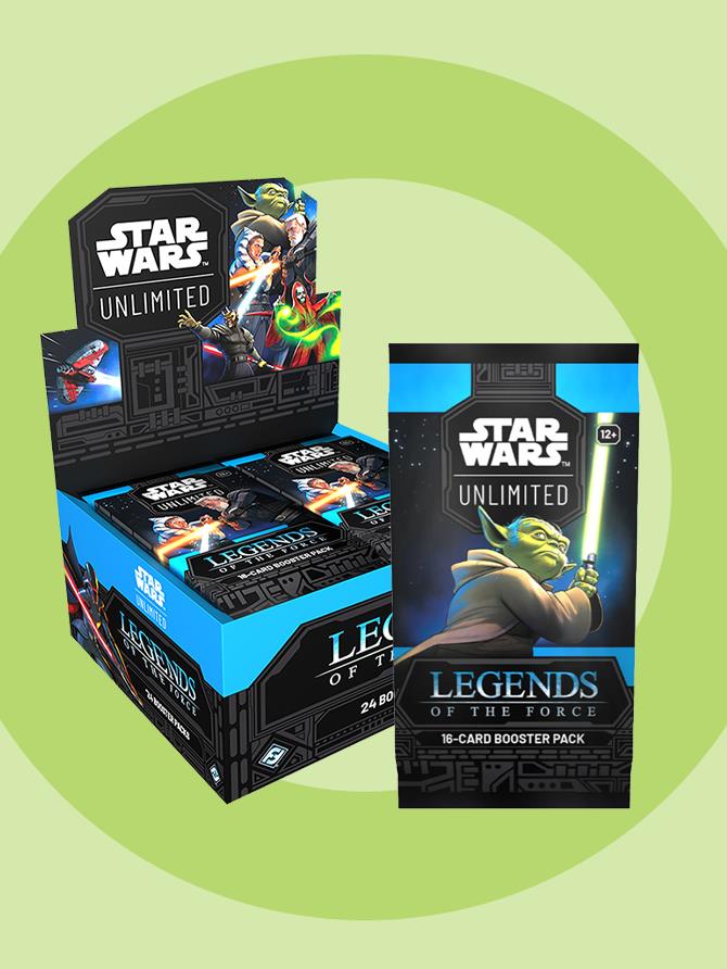 Star Wars: Unlimited - Legends of the Force Booster - Display 