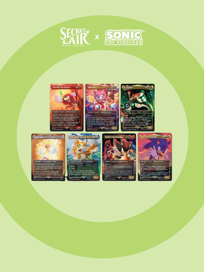 MTG: Secret Lair x Sonic: Friends and Foes (Non Foil)