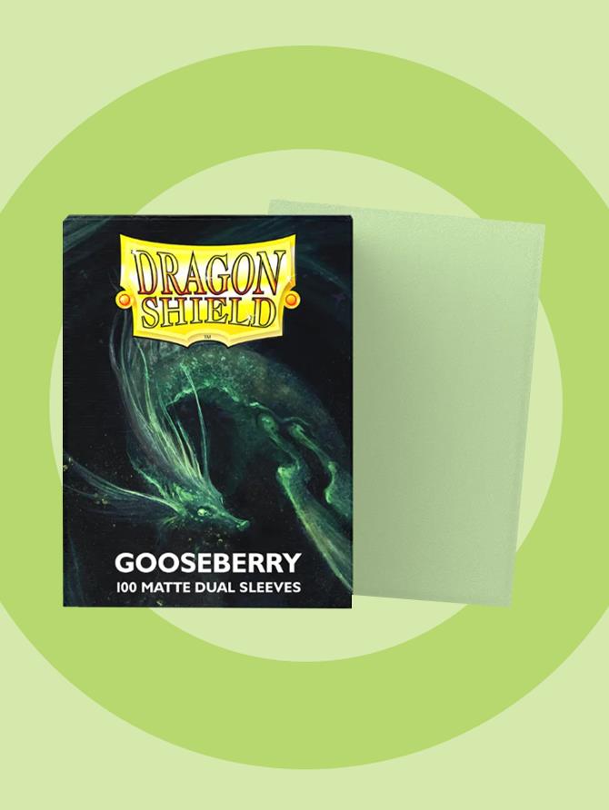 Sleeves: Dragon Shield - Standard - Dual Matte (x100) - Pastels - Gooseberry