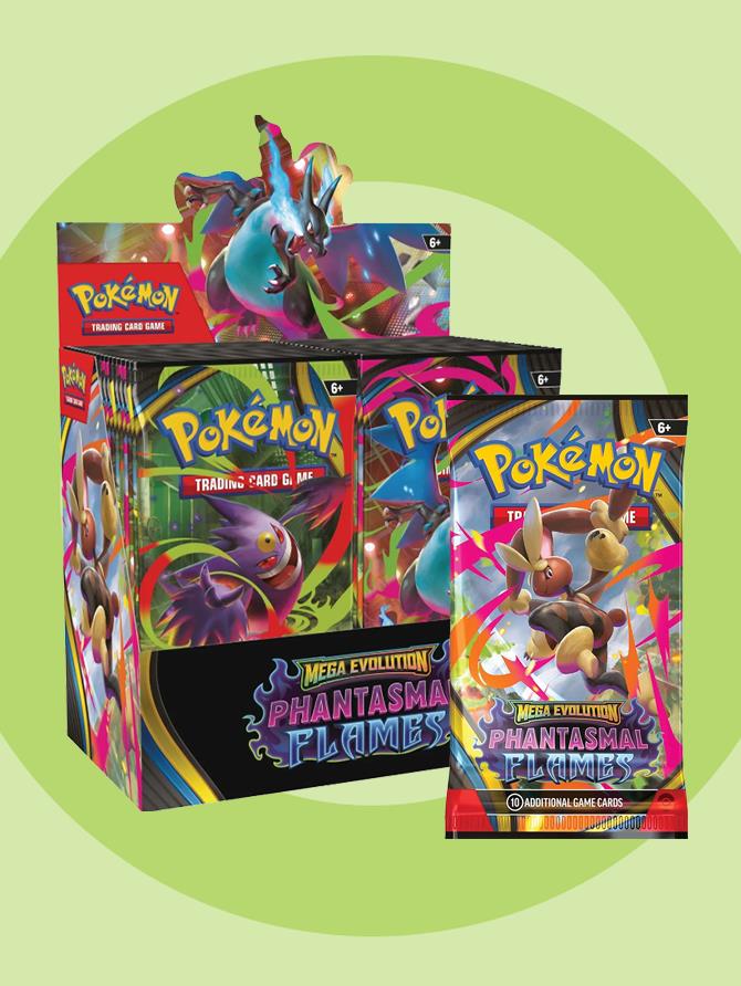 Pokemon TCG: Mega Evolution - Phantasmal Flames Booster pack 