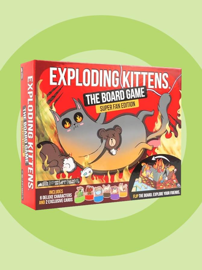 Exploding Kittens: The Board Game (Super Fan Ed.)