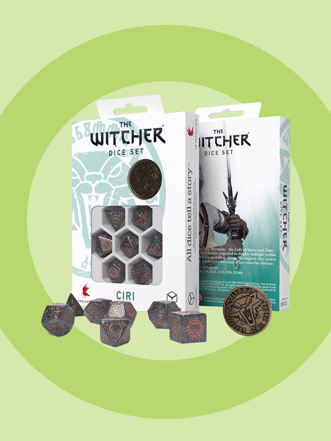 Dice: Q-Workshop - Witcher Ciri - Elder Blood Poly(x7)