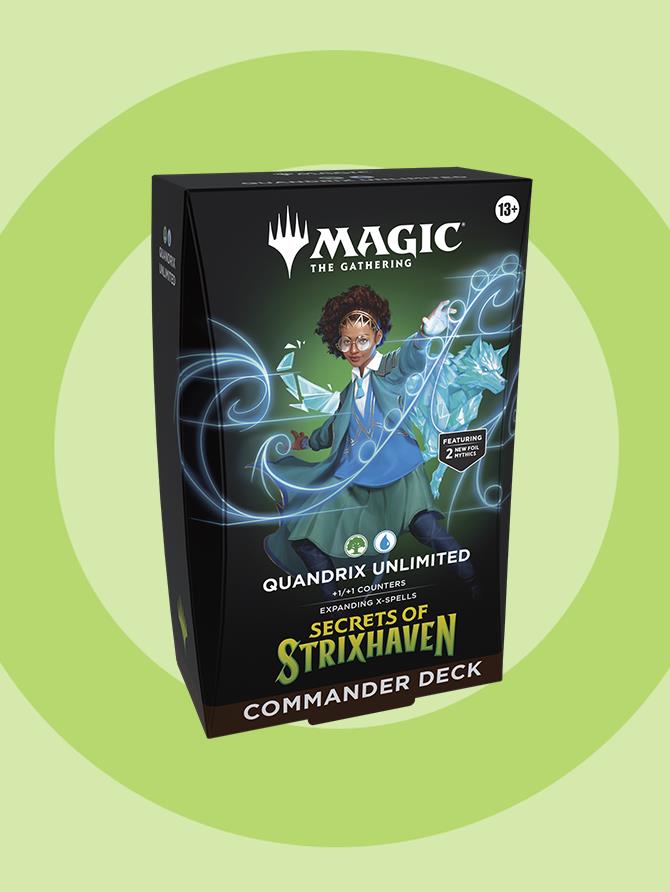 MTG: Secrets of Strixhaven - Quandrix Unlimited commander deck