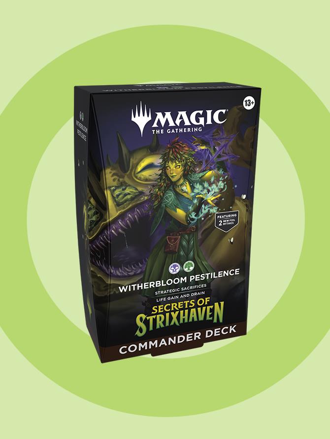 MTG: Secrets of Strixhaven - Witherbloom Pestilence commander deck