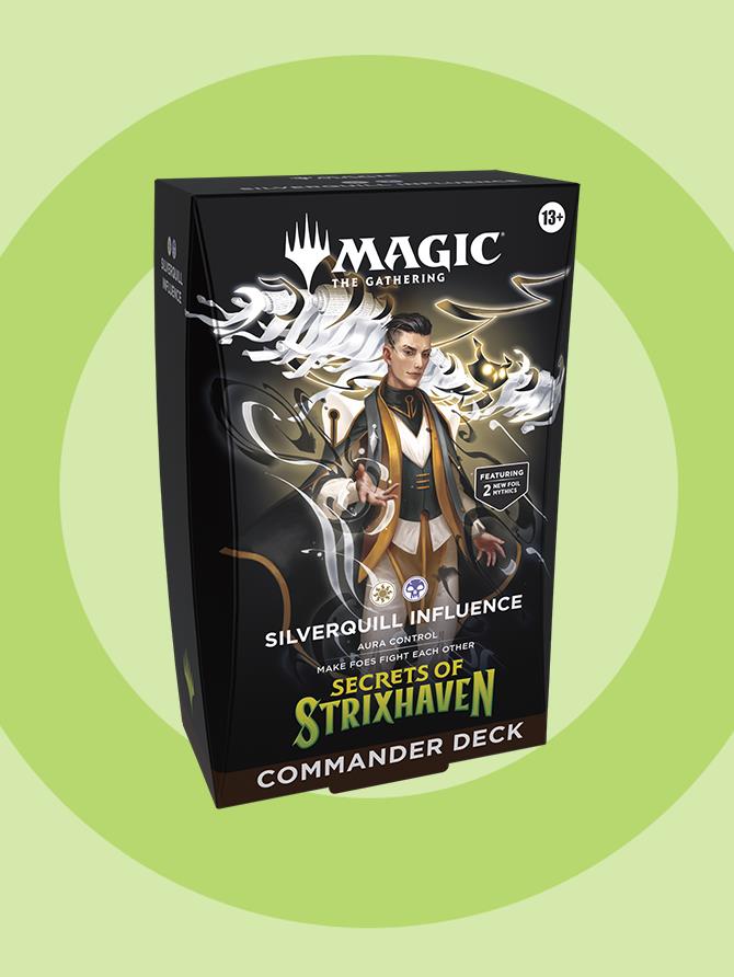 MTG: Secrets of Strixhaven - Silverquill influence commander deck