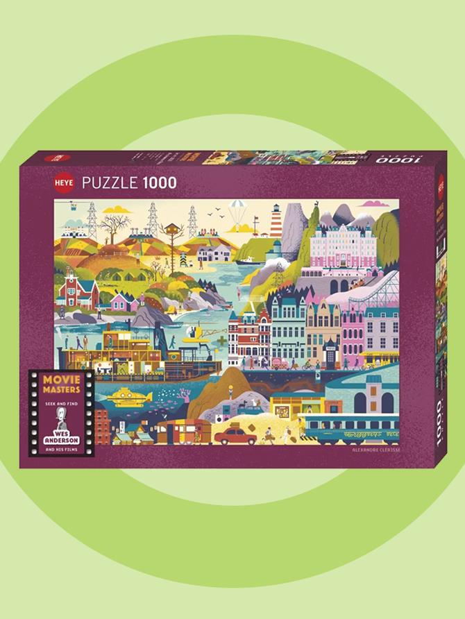 Jigsaw Puzzle: HEYE - Movie Masters: Wes Andersen (1000 Pieces)