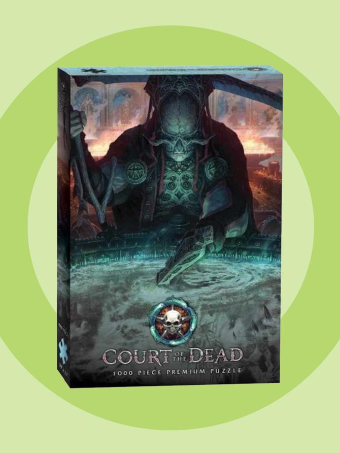 Jigsaw Puzzle: The OP - Court of the Dead - Darkshepherd's Reflection (1000 Pieces)