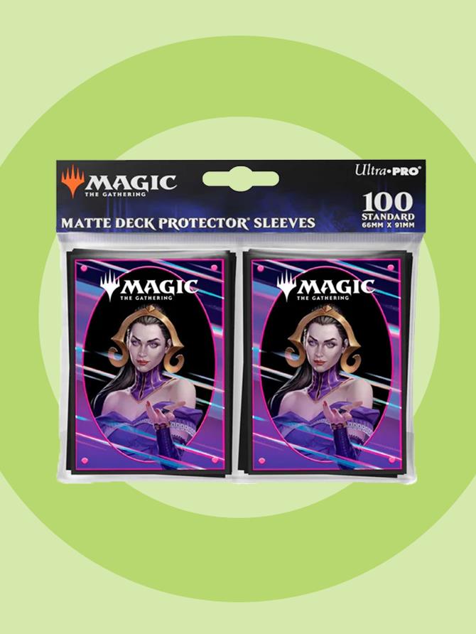 MTG Sleeves: Ultra PRO - Foundations - Dark (x100)