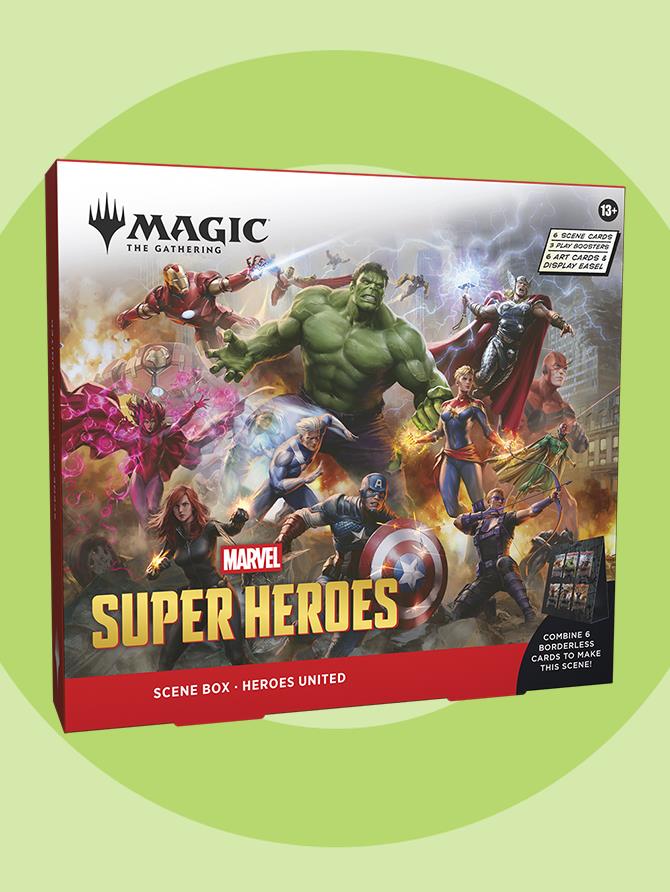 MTG: MARVEL Super Heroes - Heroes United Scene Box