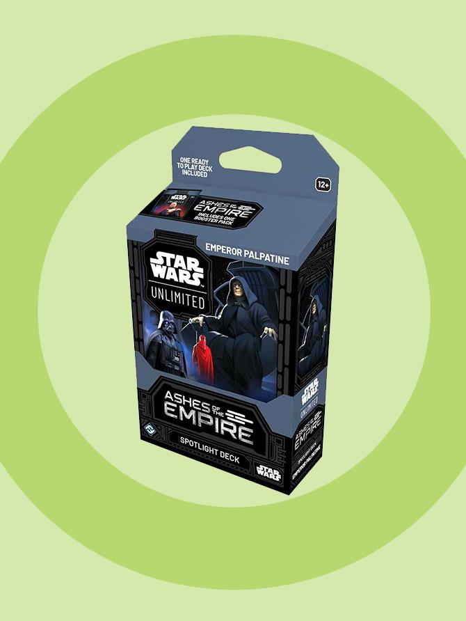 Star Wars: Unlimited -  Ashes of the Empire - Emperor palpatine spotlight deck